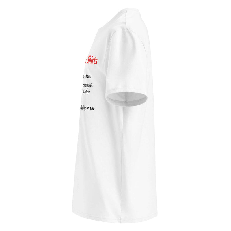 Custom Cat Shirt - Stanley/Stella Unisex Organic Cotton T-Shirt - Greg's AZ Store