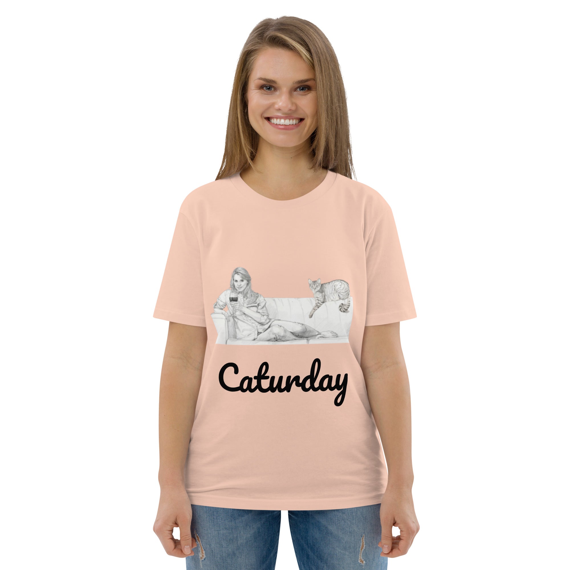 Caturday Women's Stanley/Stella Organic Cotton T-Shirt