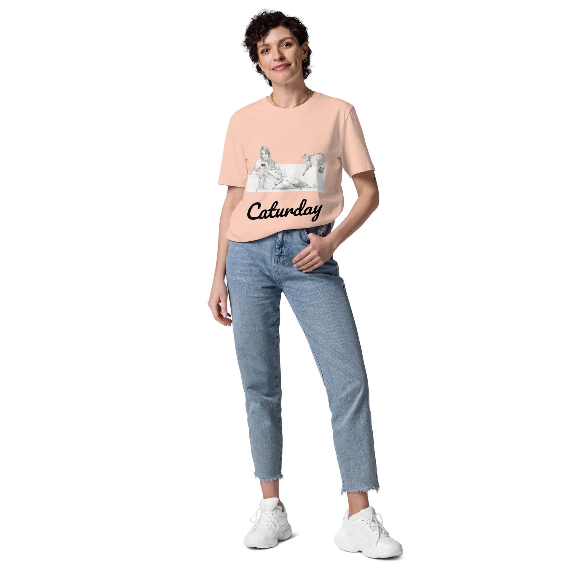 Caturday Women's Stanley/Stella Organic Cotton T-Shirt