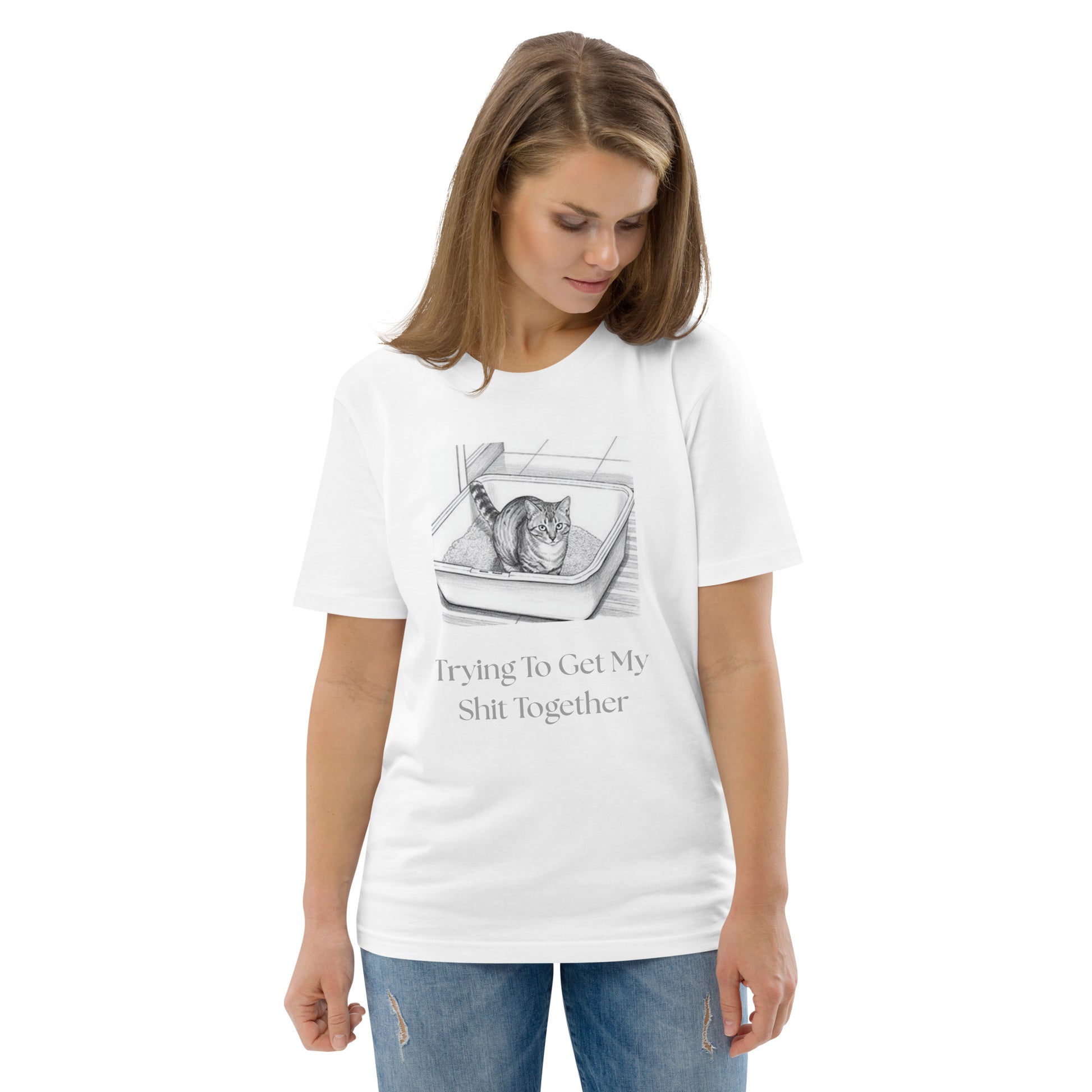 "Trying To Get My Shit Together" Unisex Stanley/Stella Organic Cotton T-Shirt