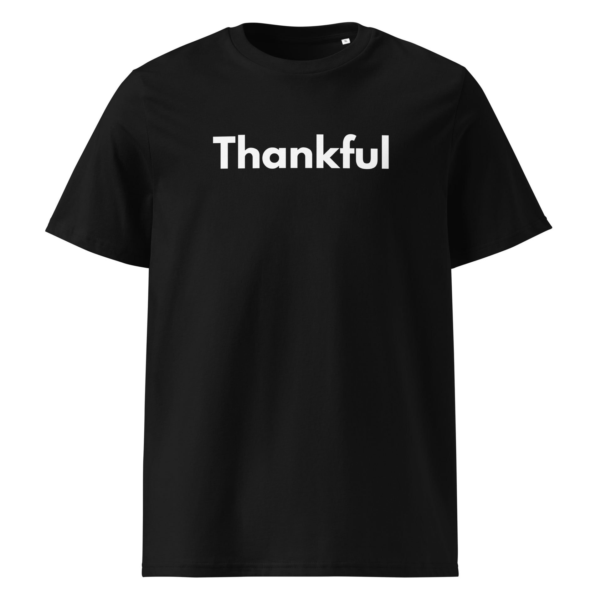 Unisex Thankful Graphic T-Shirt with Ribbed Collar | Stanley/Stella - Greg's AZ Store