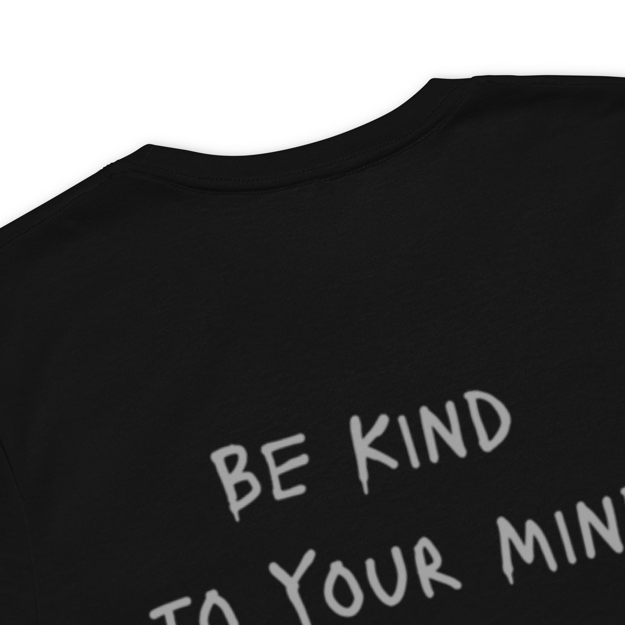 Unisex Eco T-Shirt Black w/Grey Graphic - Support Alzheimer's Awareness with Style