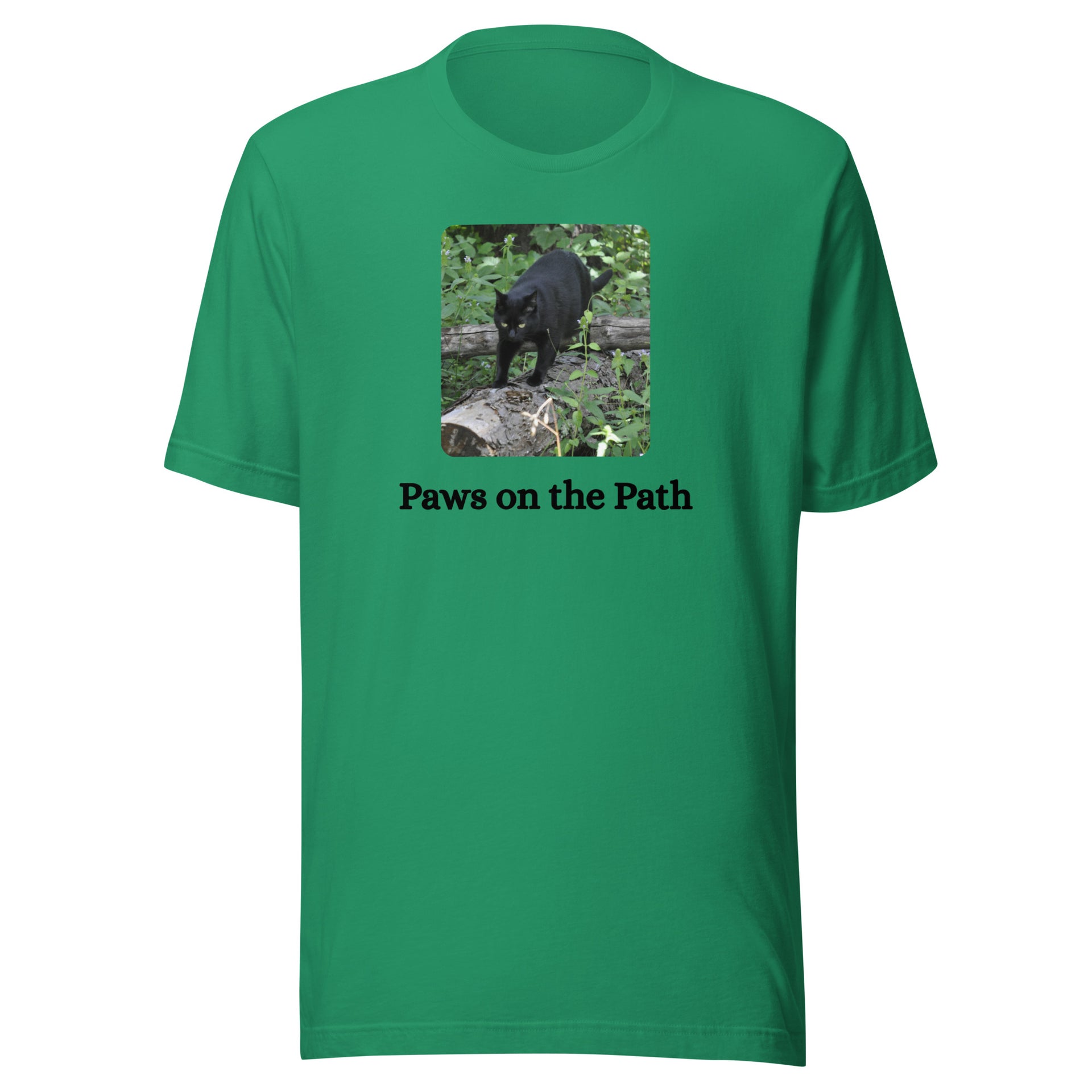 Paws on the Path Women's Cotton Short Sleve Tee-Shirt