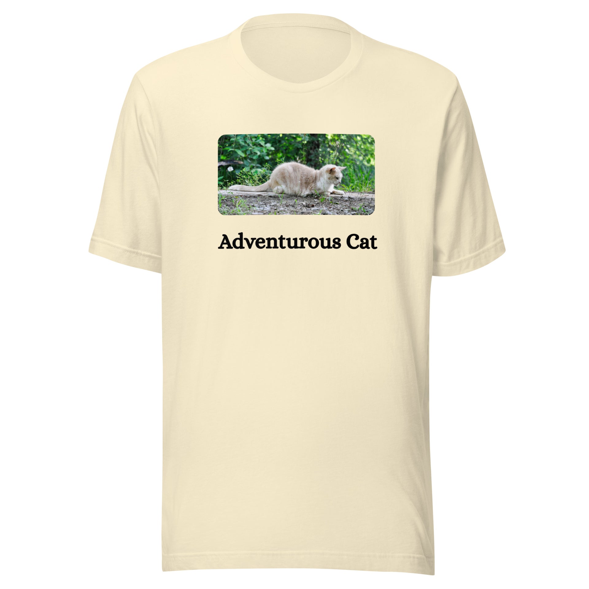 Adventurous Cat Women's Cotton T-Shirt