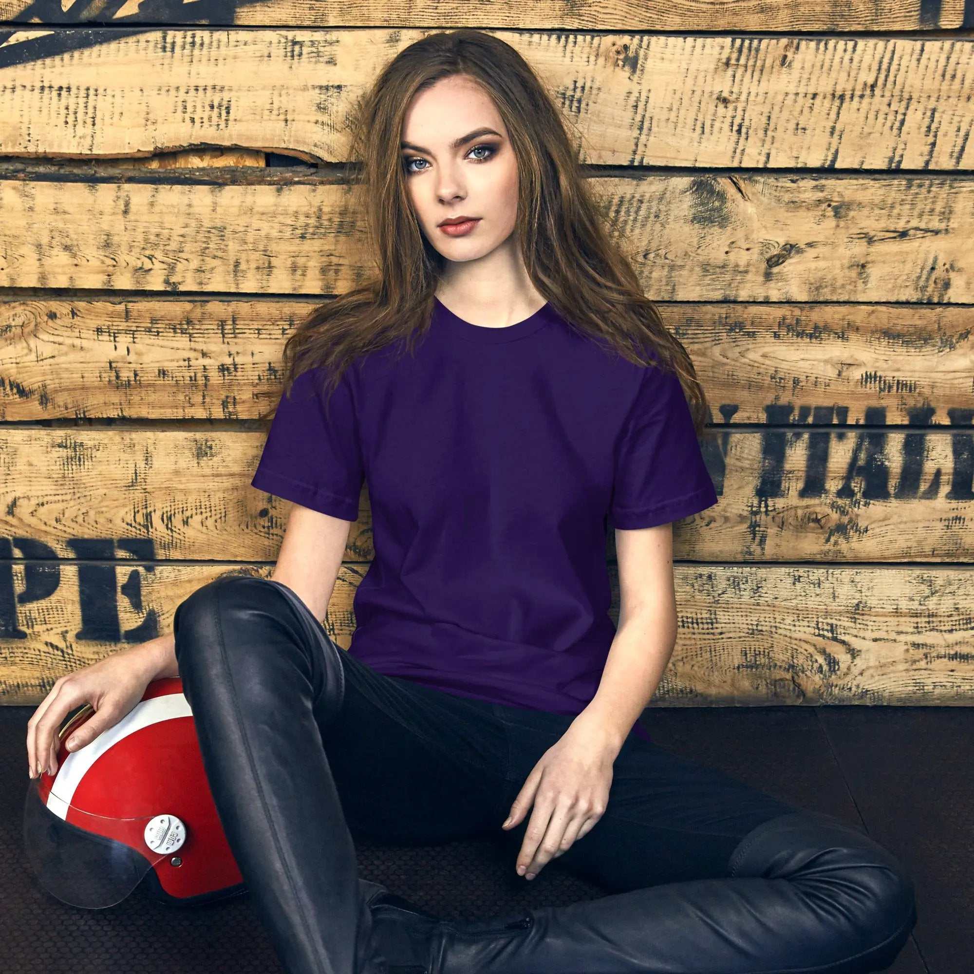 Purple Alzheimer's awareness unisex t-shirt supporting outreach and research initiatives