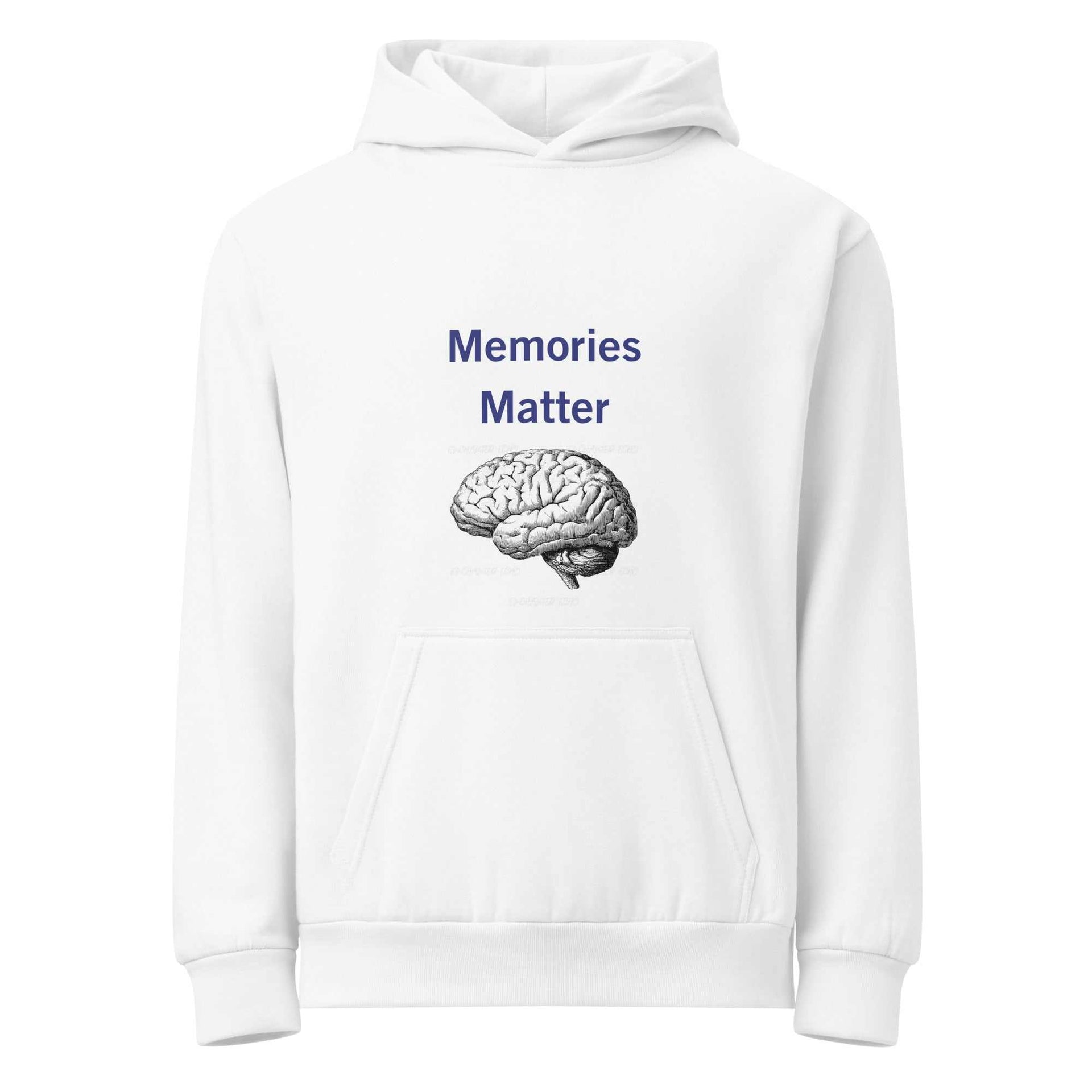 Unisex Urban Hoodie - Memories Matter Graphic | Alzheimer's Awareness - Greg's AZ Store
