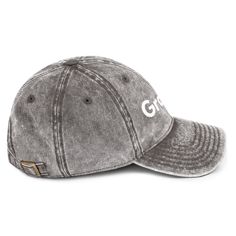 Vintage Cotton Twill Cap Grateful - Timeless Style and Comfort - Greg's AZ Store