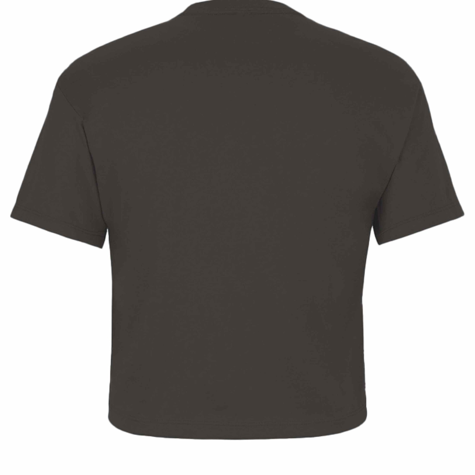 Women's Crop Top Cotton Graphic Tee - It's OK To Be Different, Just Be Happy - Greg's AZ Store