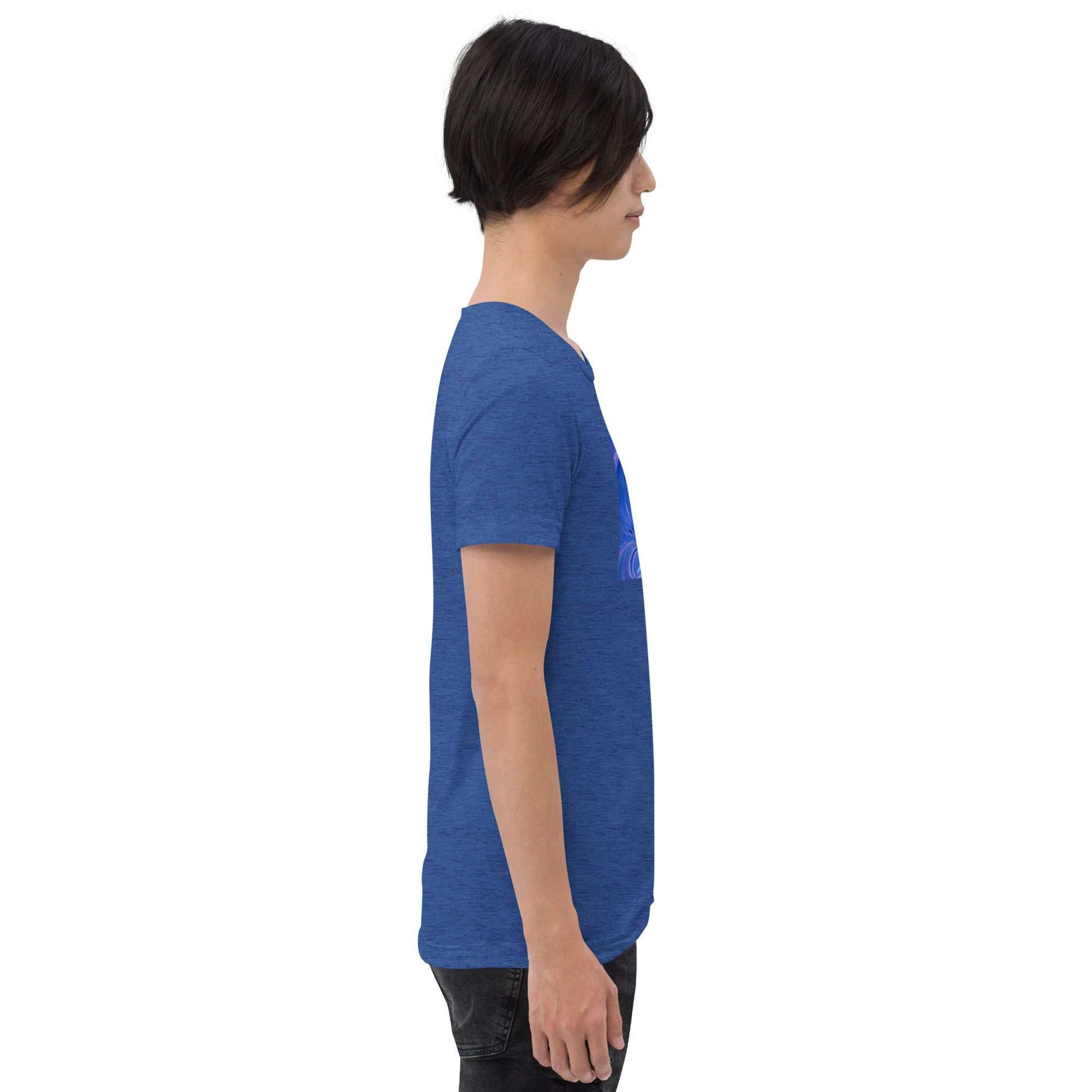 Women's Original Art T-Shirt featuring "The Boreas Girl" Painting on Front - Greg's AZ Store