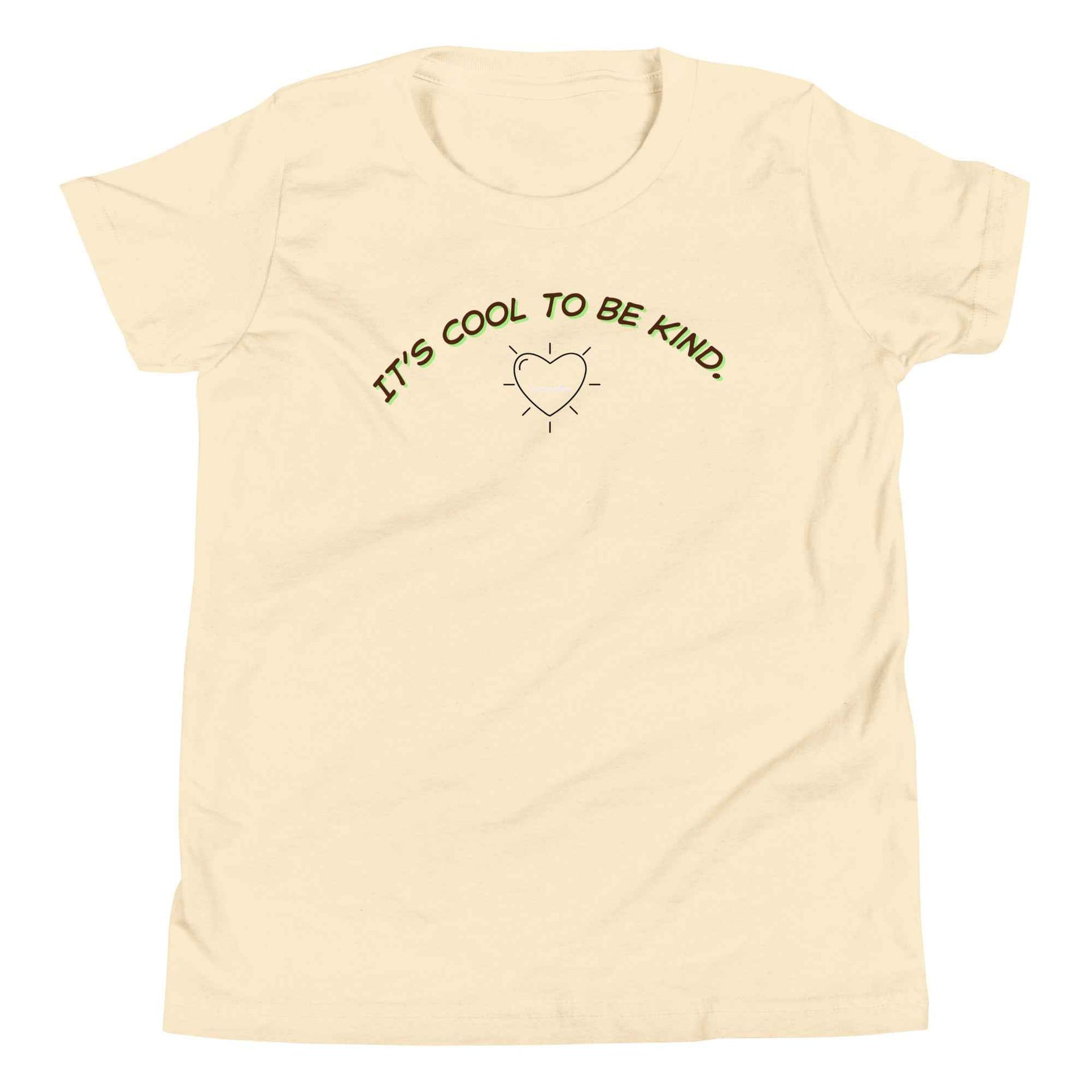 It's Cool To Be Kind T-Shirt -Youth Short Sleeve - Spread Kindness and Style - Greg's AZ Store