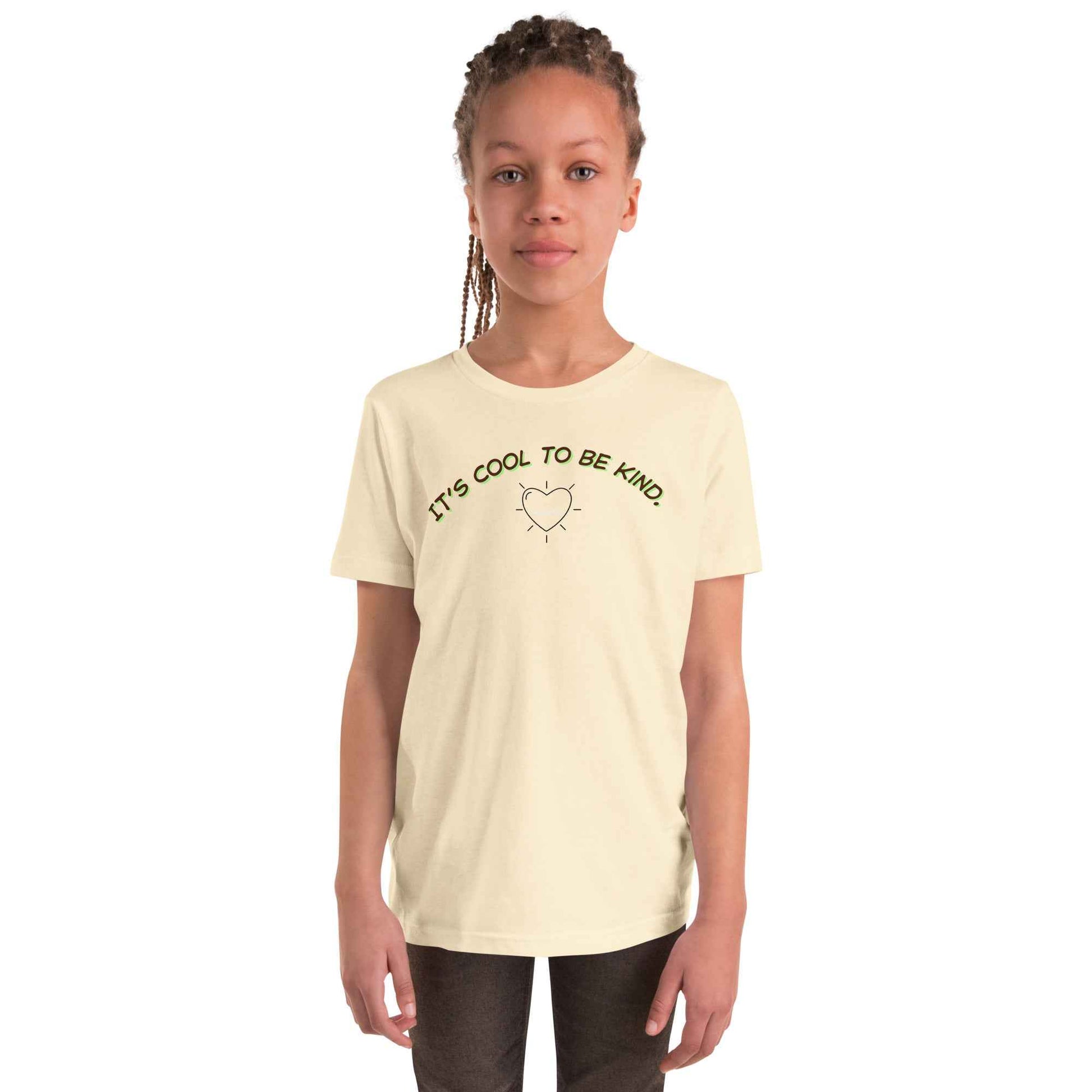 It's Cool To Be Kind T-Shirt -Youth Short Sleeve - Spread Kindness and Style - Greg's AZ Store