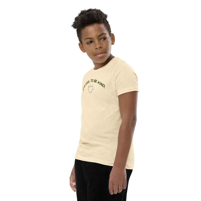 It's Cool To Be Kind T-Shirt -Youth Short Sleeve - Spread Kindness and Style - Greg's AZ Store