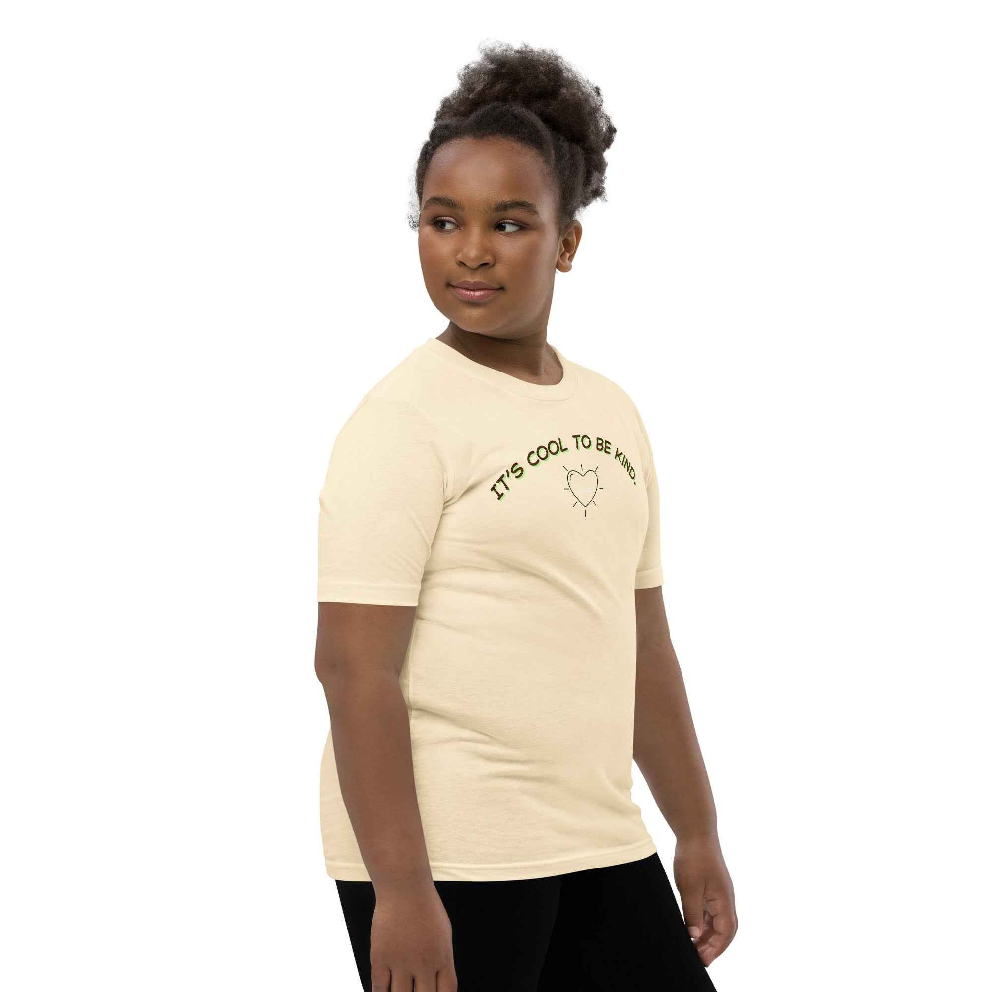 It's Cool To Be Kind T-Shirt -Youth Short Sleeve - Spread Kindness and Style - Greg's AZ Store